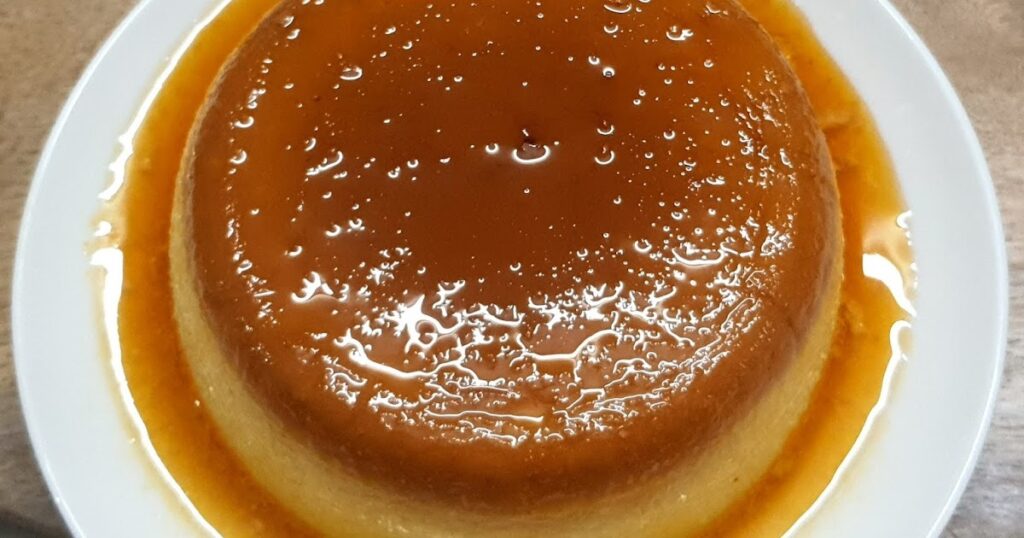 Caramel Custard(Eggless)