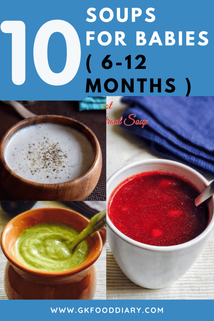 Top 10 Soups for Babies (6-12 months) | Soups for Babies Under one