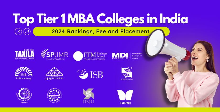 top tier 1 mba colleges in india