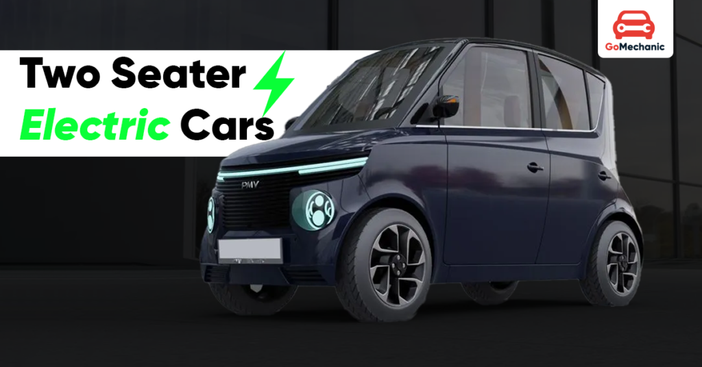 Two Seater Electric Cars in India 2025– future compact rides