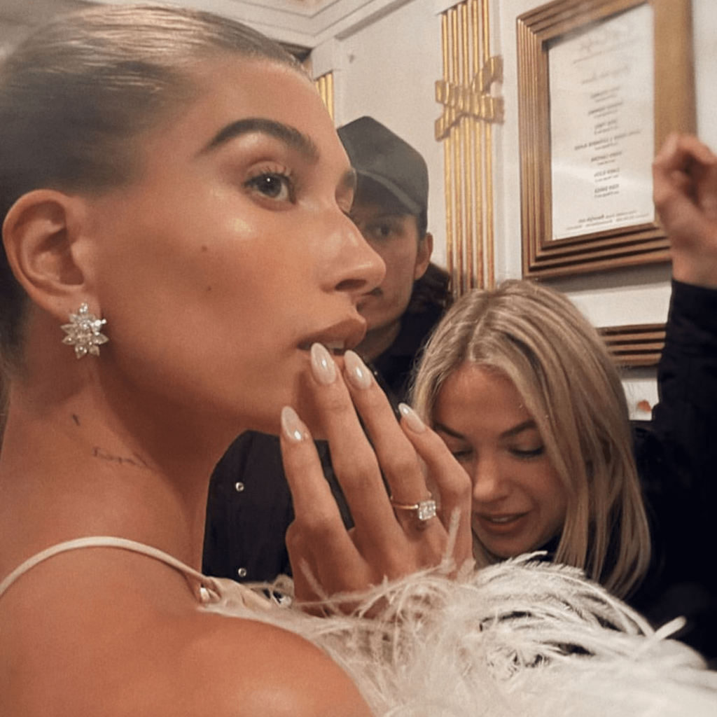 Top 10 Hailey Bieber Nails Going Viral on the Internet