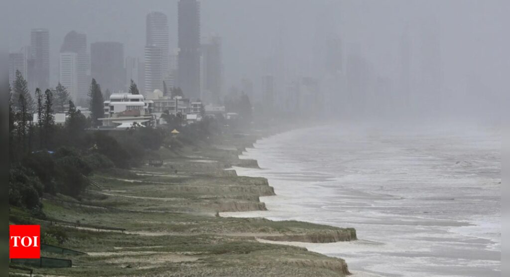 Tropical Cyclone Alfred: Rare cyclone weakens to a tropical low weather system as it approaches the Australian east coast