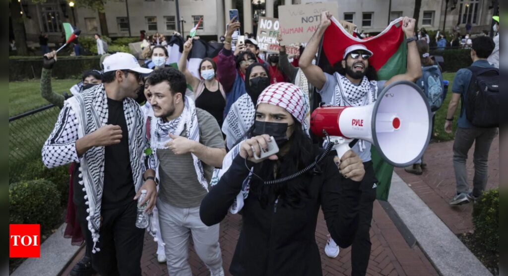 'Dangerous times': Columbia University cautions students as Trump cracks down on pro-Palestine protests