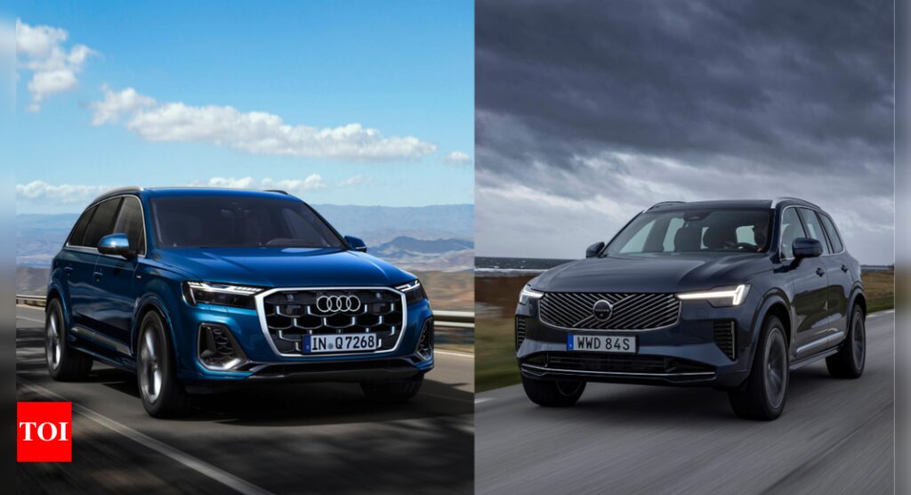 2025 Volvo XC90 vs Audi Q7: Price, variants, engine, specifications compared