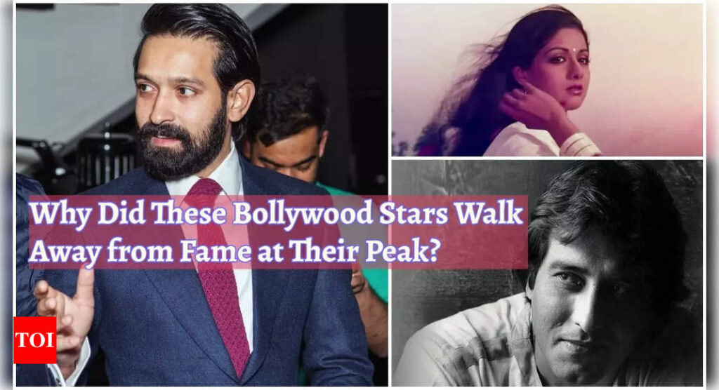 Why Did These Bollywood Stars Walk Away from Fame at Their Peak? |