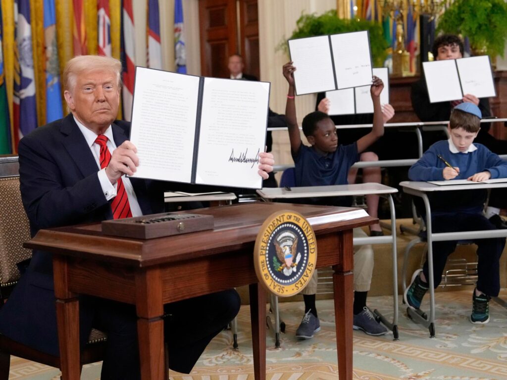 Donald Trump signs executive order to ‘eliminate’ Department of Education | Donald Trump News