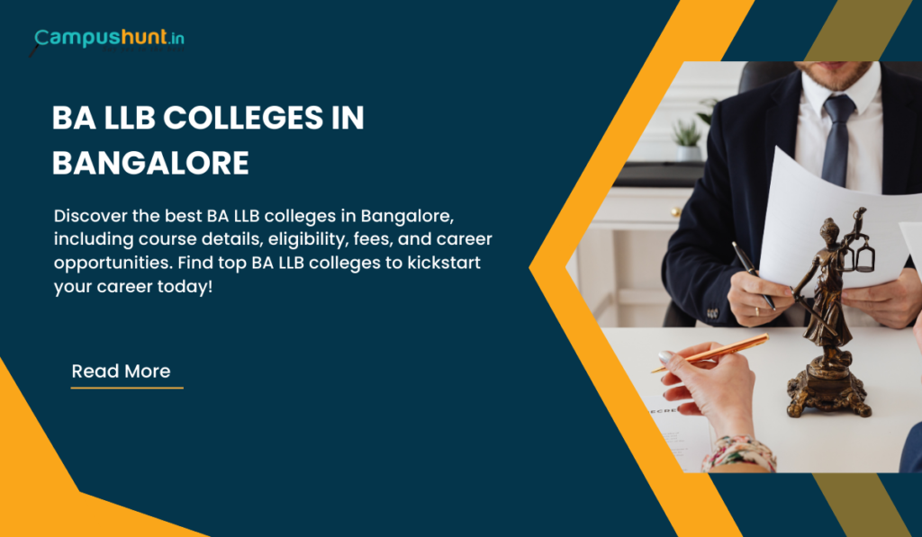 Ba LLB Colleges in Bangalore