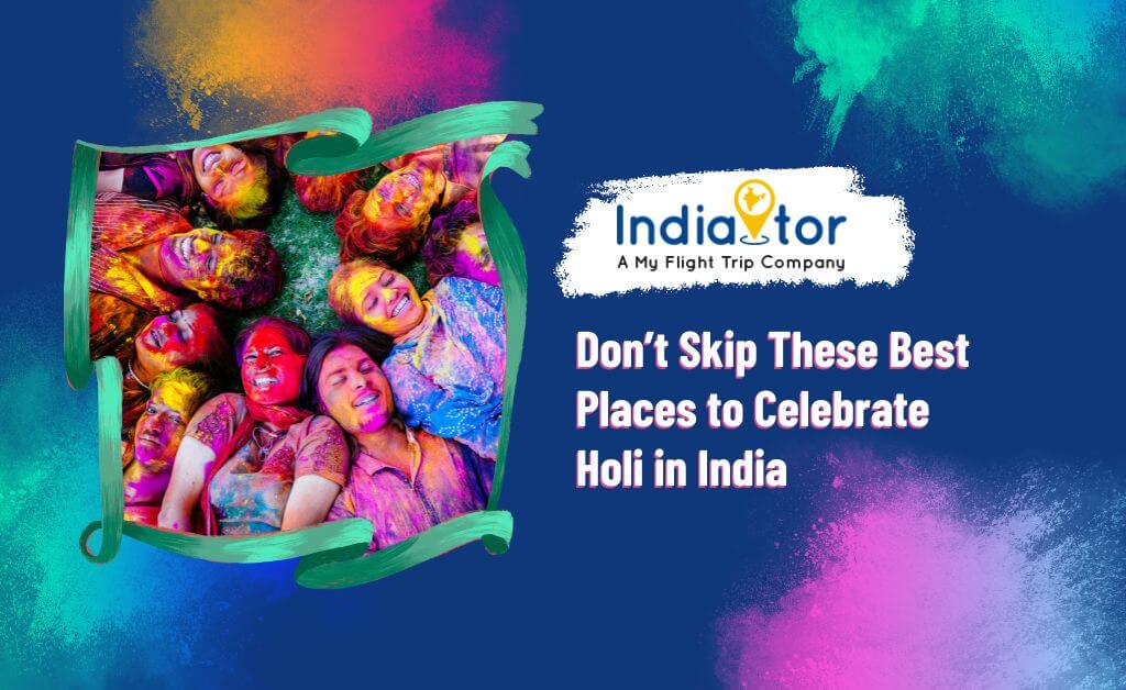 best places to celebrate Holi in India