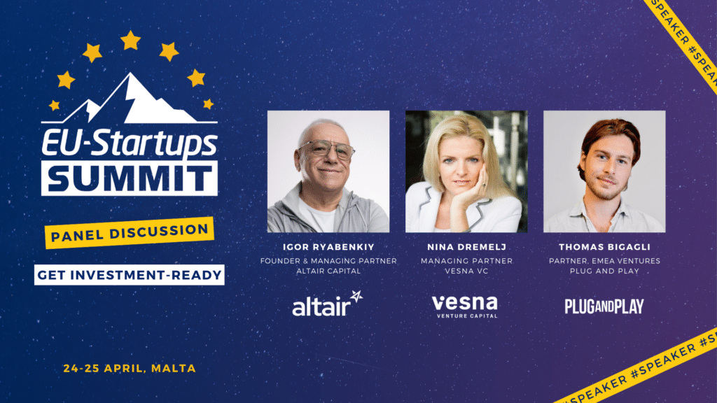 Meet the experts joining our "How to get investment-ready" panel discussion at the EU-Startups Summit 2025!