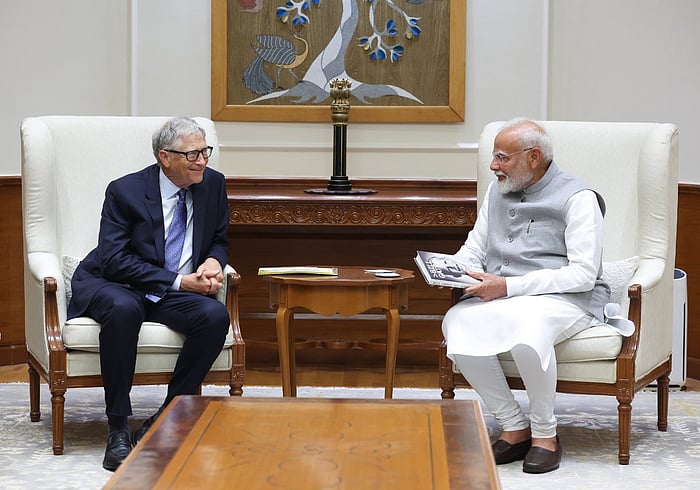 Bill Gates meets PM Modi, Nadda, and Chandrababu Naidu during his third visit to India, eyes deeper collaboration
