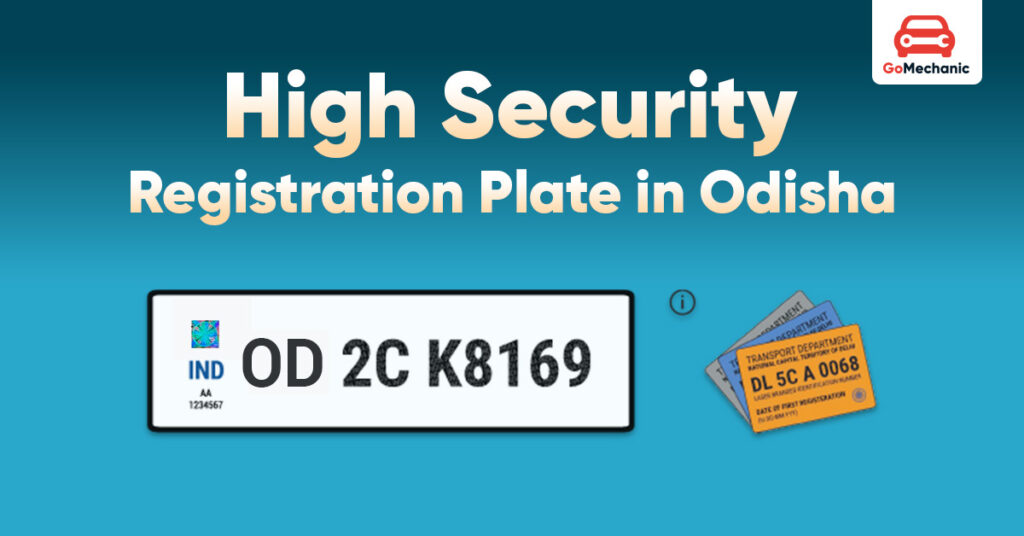 High Security Registration Plate in Odisha: Complete Guide