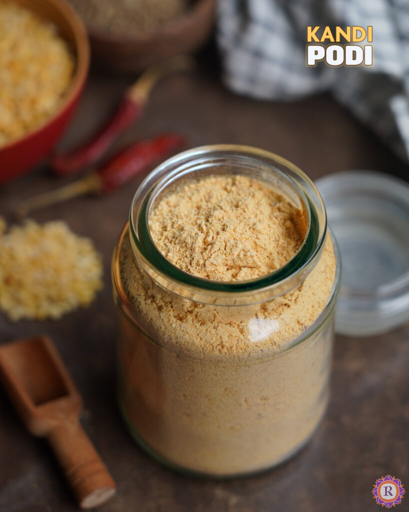 Kandi podi recipe