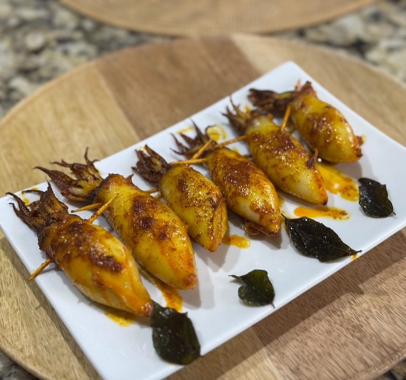 Koonthal Nirachathu – Stuffed Squid Delight – Cooking with Thas – Smart Cooking, Smart Living