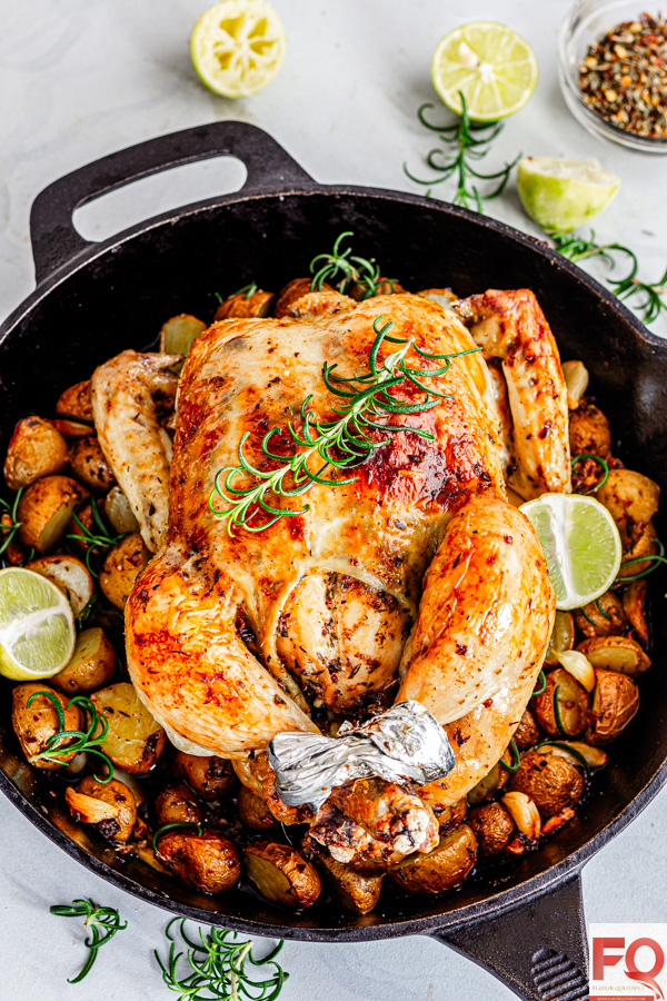 Oven Roasted Whole Chicken Holiday Special