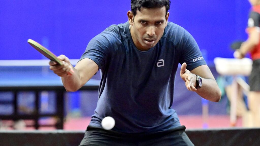 Happy to inspire the younger generation to choose table tennis, says Sharath Kamal