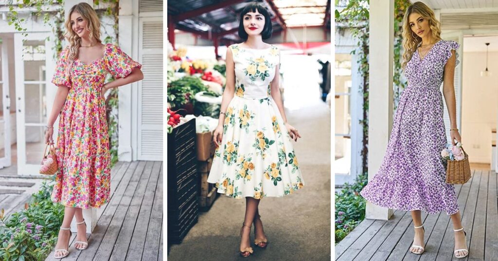 Summer Floral Dress