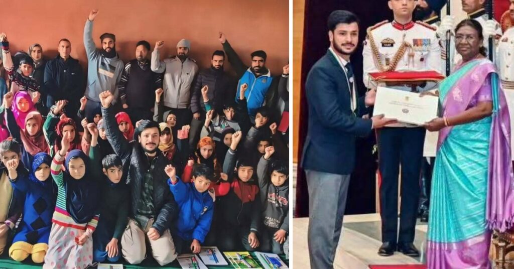 Kashmiri Youth Fought to Keep Tribal Girls in School & the President Recognised His Efforts