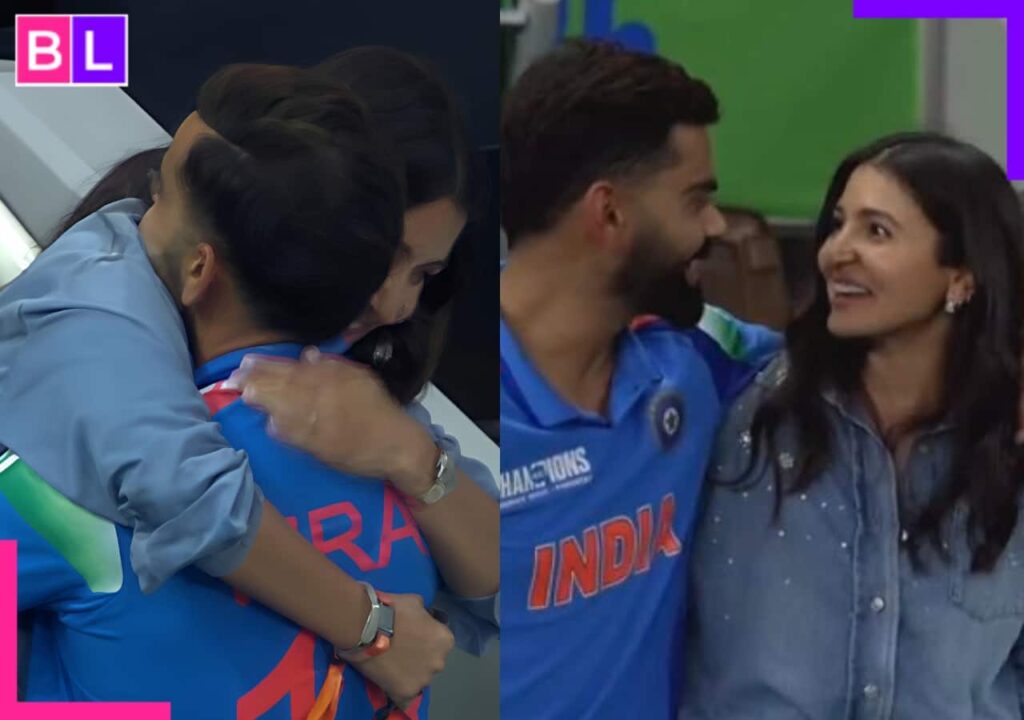 Anushka Sharma hugs Virat Kohli as India wins ICC Champions Trophy 2025, fans say ‘No Nazar…’