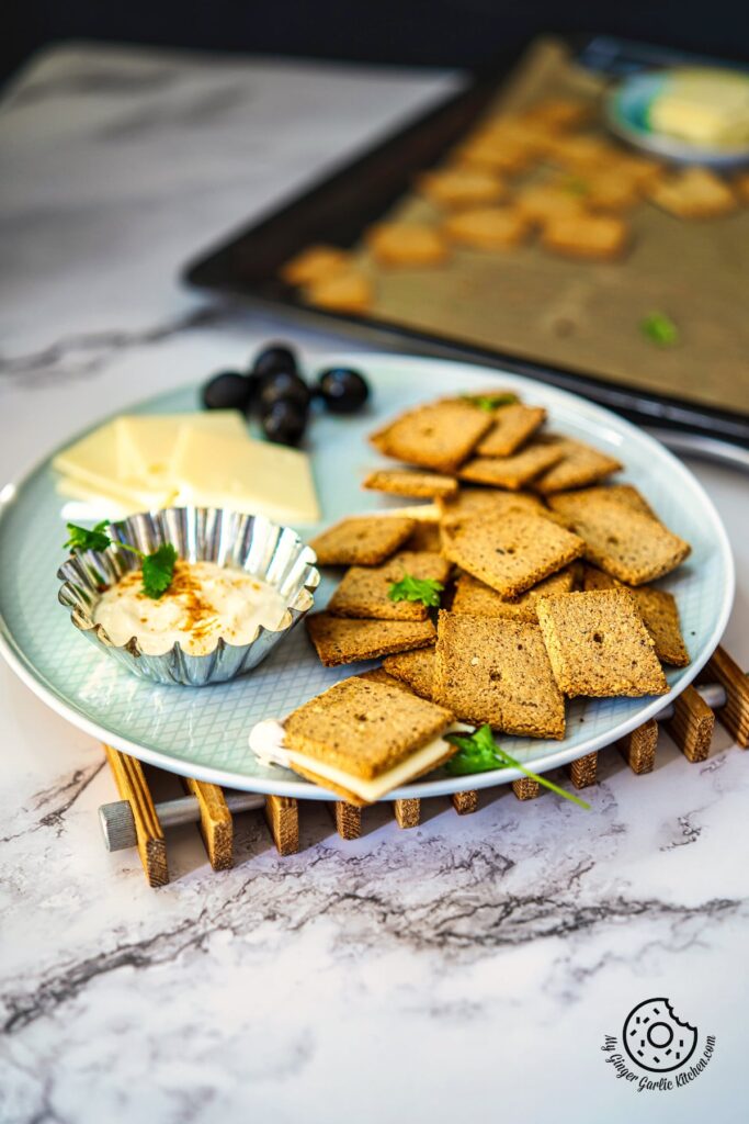 Almond Flour Crackers (Paleo, Keto)