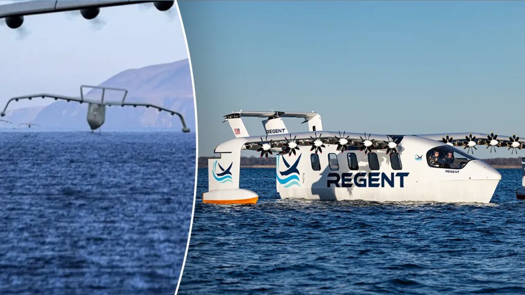 Regent's electric seaglider gets funding boost from Marine Corps Warfighting Lab