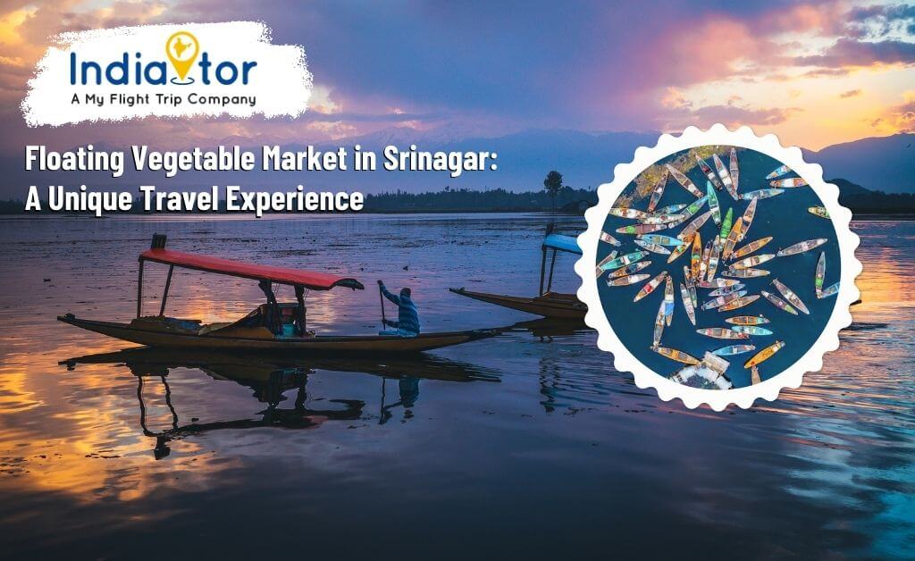 floating vegetable market in Srinagar