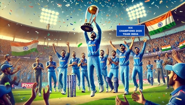 India Triumphs Over New Zealand to Win the ICC Champions Trophy 2025