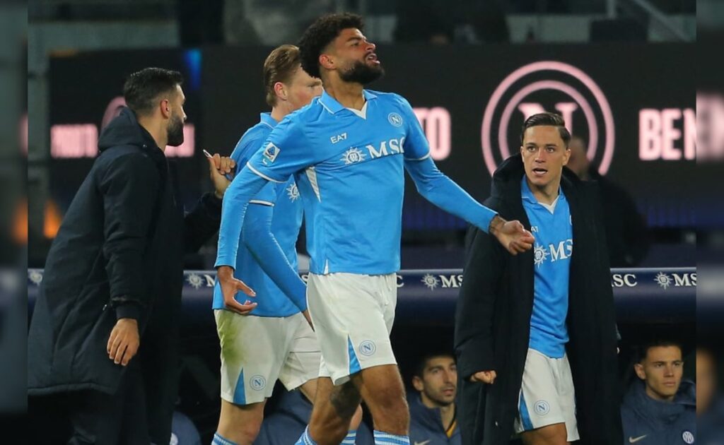 Philip Billing Saves Napoli In Draw With Serie A Title Rivals Inter Milan