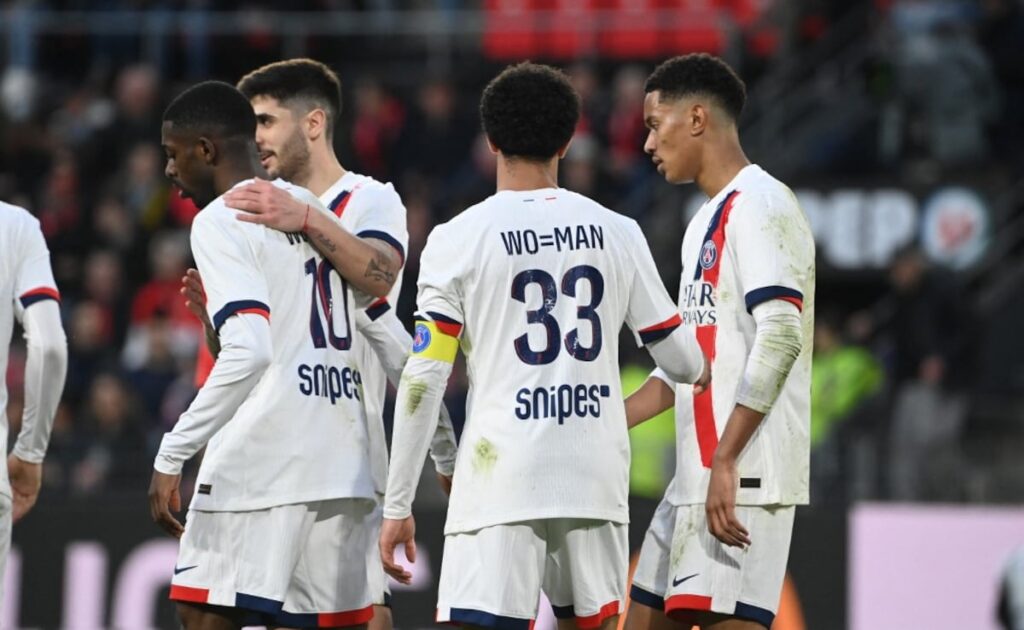 Ousmane Dembele Nets Brace, PSG Warm Up For Liverpool Second Leg With 4-1 Win