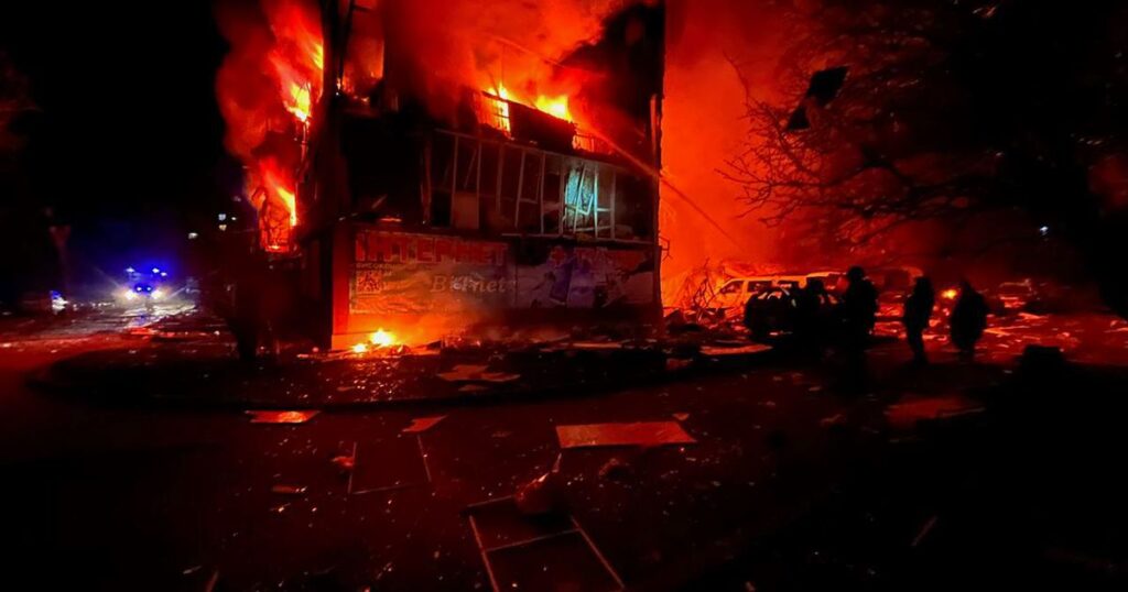 Russian strikes on Ukraine kill 20 as US cuts intelligence sharing with Kyiv
