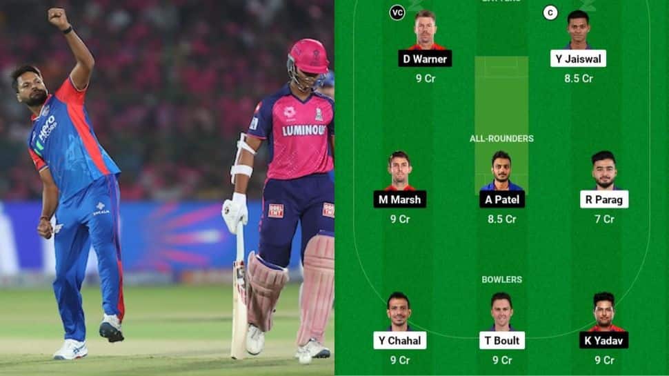 DC vs RR Dream11 Prediction IPL 2025: Fantasy Tips, Today's Playing XI, Captain, Vice-Captain Picks For Delhi Capitals vs Rajasthan Royals 32nd Match | Cricket News
