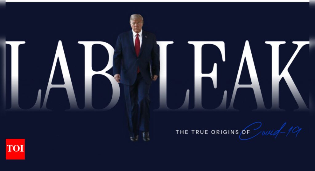 What is covid 'lab leak' theory according to trump’s new website?