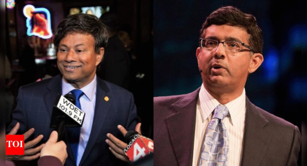 Shri Thanedar vs Dinesh D'Souza: How the battle of two Indian-origin Americans shook social media |