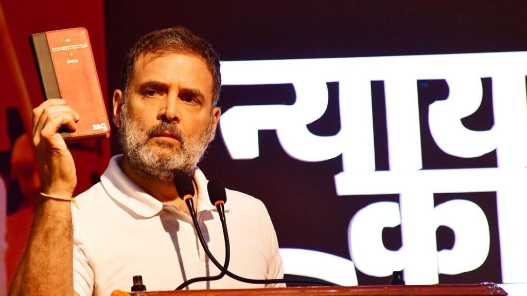 ’You leave the country shocked’: BJP slams Rahul Gandhi over ’Constitution is thousands of years old’ remark