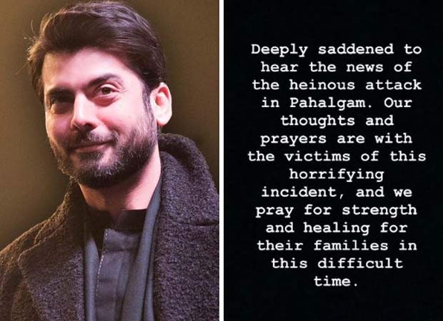 Fawad Khan offers condolences for Pahalgam terror attack amid renewed boycott calls against Pakistani artists