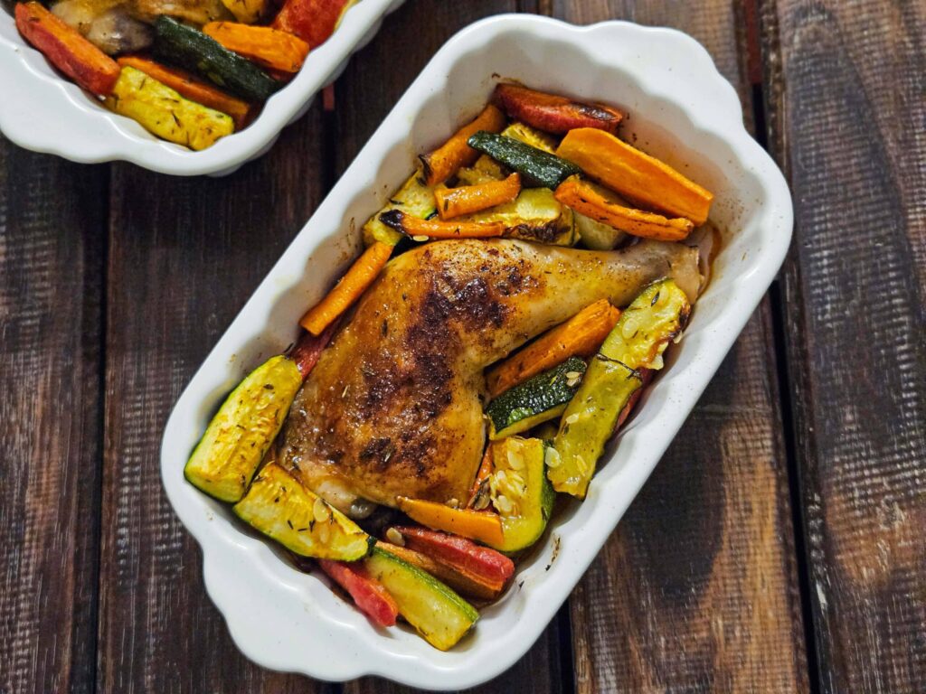 Easy Oven Baked Chicken - A minimal prep weeknight meal