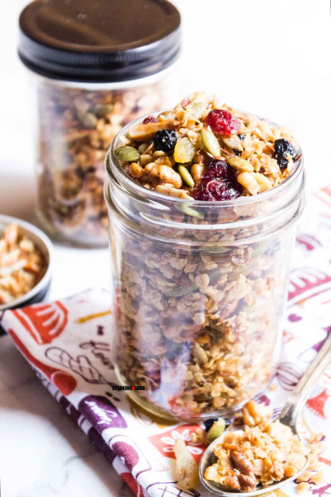 Homemade Honey & Oats Granola