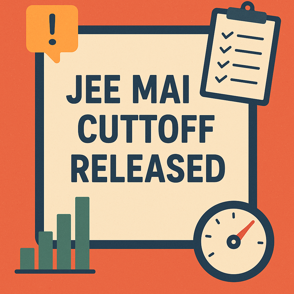 JEE Mains Cut Off 2025 Released: Category-Wise Percentile
