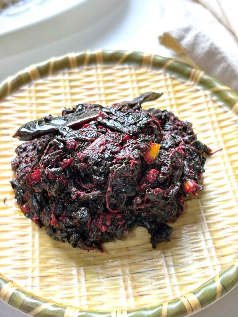 Laal Shaak Bhaja | লাল শাক ভাজা