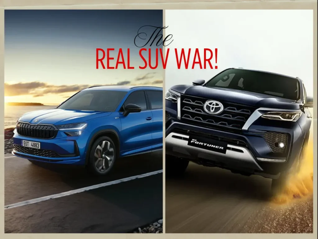 New Skoda Kodiaq Vs Toyota Fortuner – Which One To Pick?