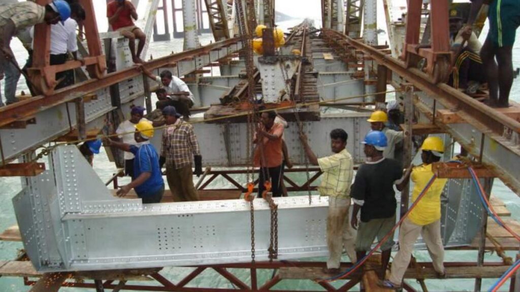 Madurai divisional engineers saved British-era Pamban rail bridge