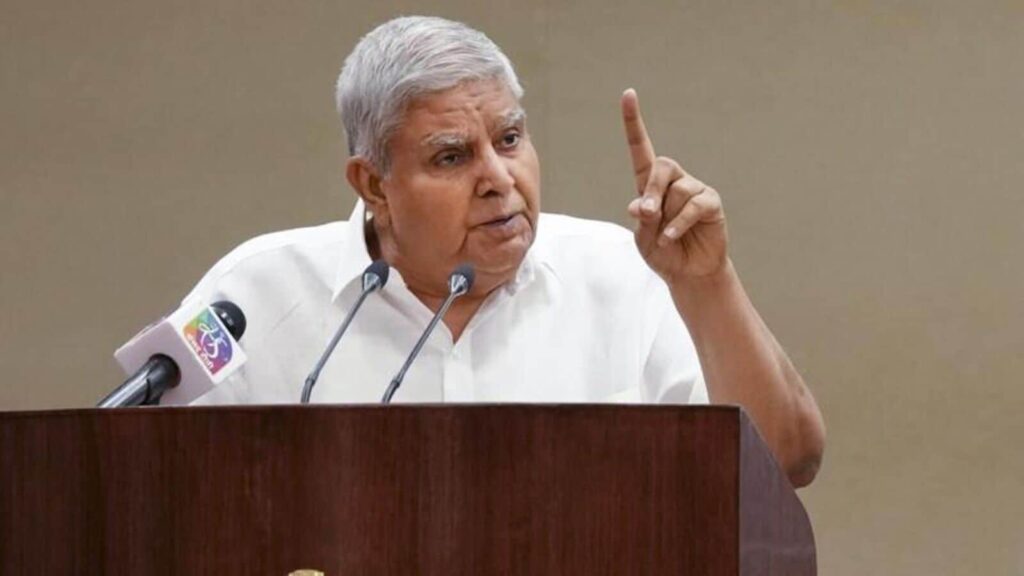 VP Jagdeep Dhankhar targets SC again: Legislators are ‘ultimate masters’, ‘Parliament is supreme’—but is he right?
