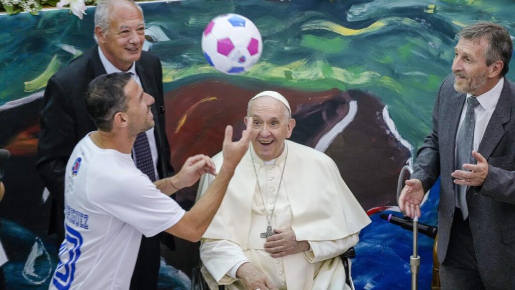 Pope Francis was a card-carrying soccer fan, a promoter of the values in sports