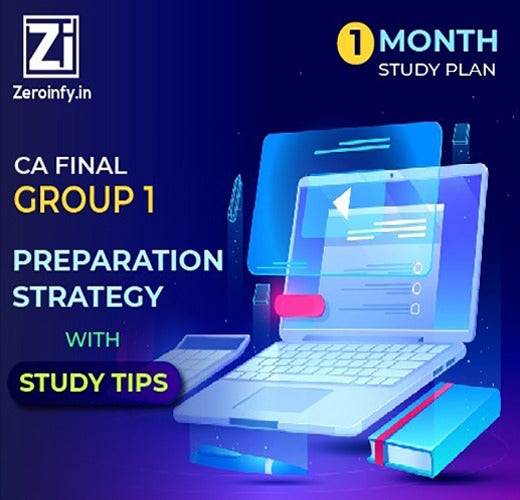 Preparation Strategy For CA FINAL GROUP 1 Sep 25 [1 month]