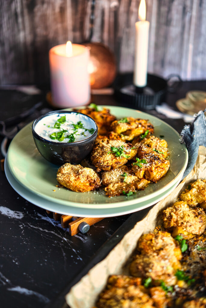 Spiced Smashed Potatoes Recipe