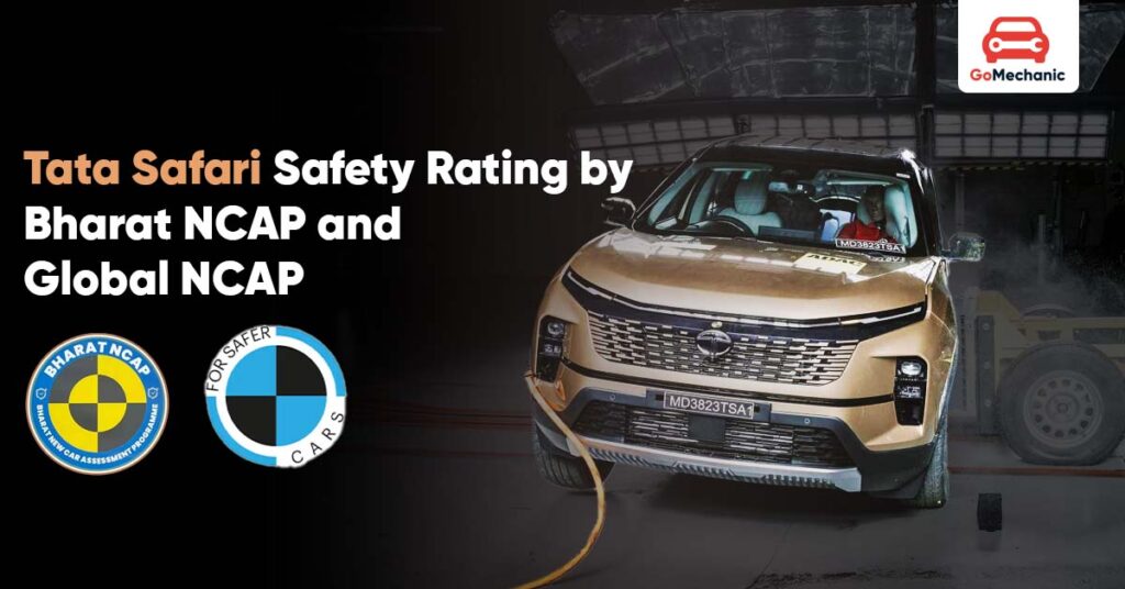 Tata Safari Safety Rating by Bharat NCAP and Global NCAP