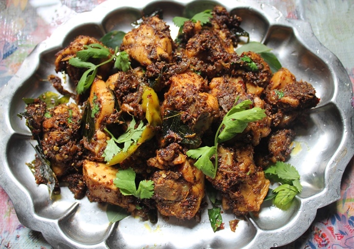 Chettinad Chicken Fry Recipe