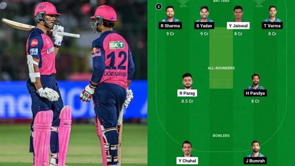 RR vs MI Dream11 Prediction IPL 2025: Fantasy Tips, Today's Playing XI, Captain, Vice-Captain Picks For Rajasthan Royals vs Mumbai Indians 50th Match | Cricket News