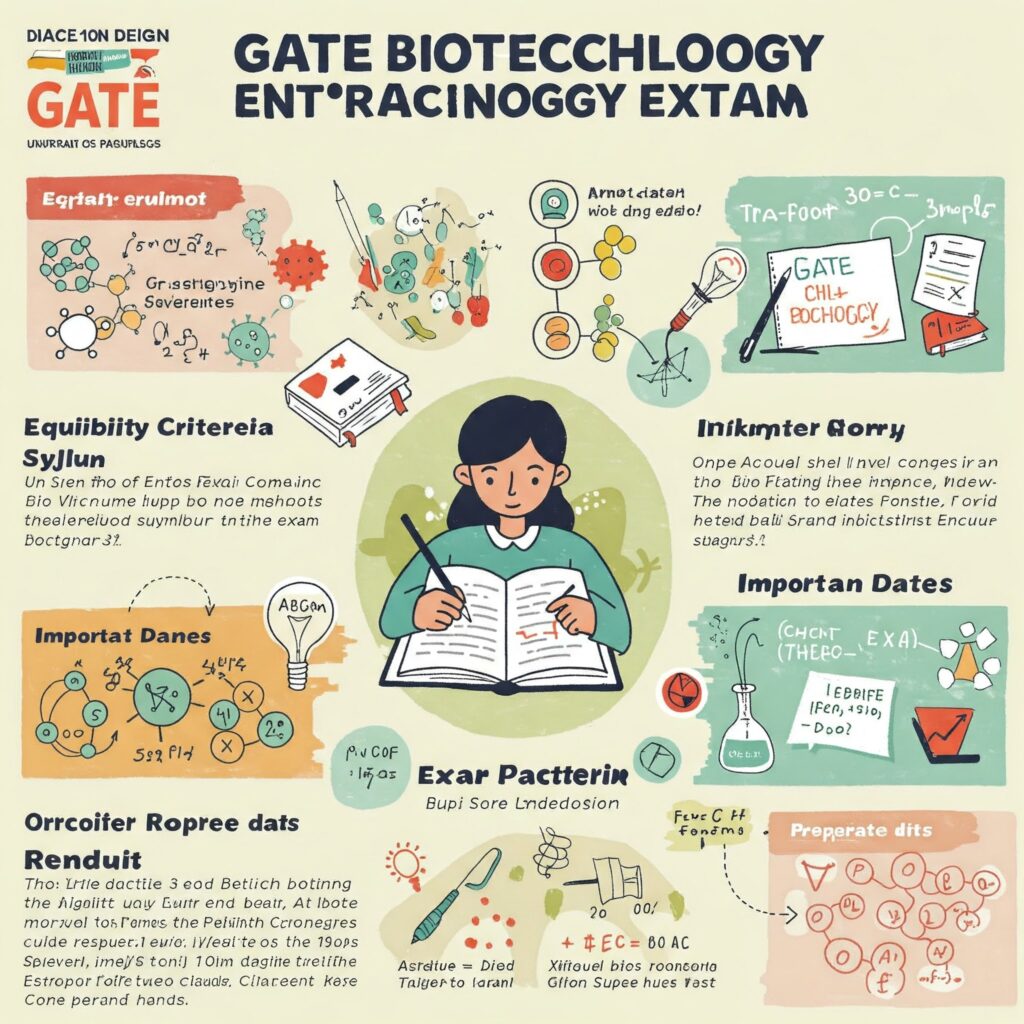 You are currently viewing How to Prepare for the GATE Biotechnology Exam: An In-Depth Comprehensive Guide