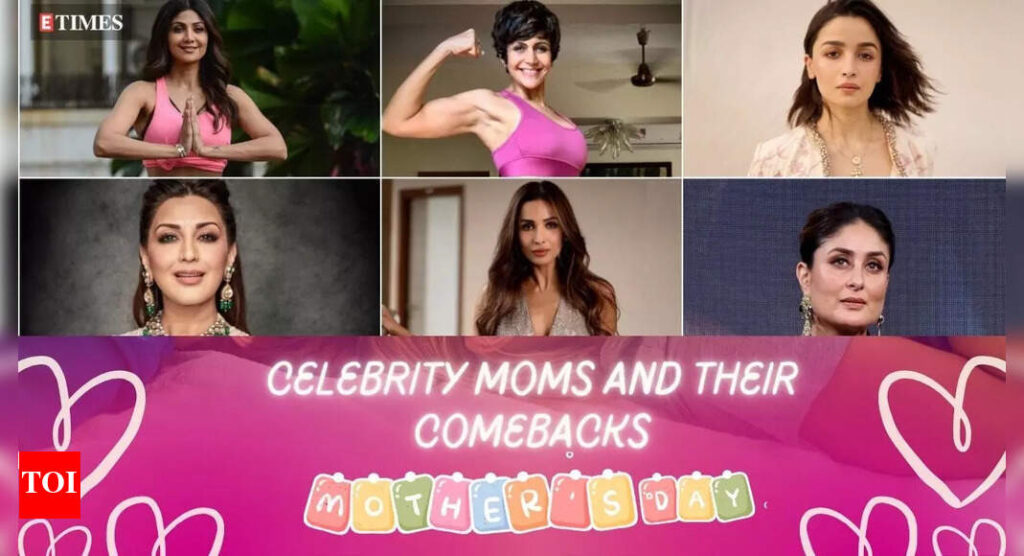 Celebrity moms and their comebacks: A Mother's Day tribute to the grit behind the glamour | Hindi Movie News