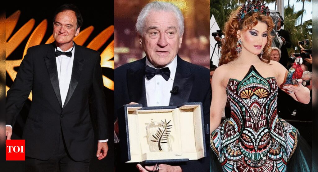 Cannes Film Festival 2025 Live Updates: Quentin Tarantino opens festival, Robert De Niro SLAMS Donald Trump, and Urvashi Rautela grabs eyeballs with parrot clutch